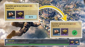 Open Secret Room Door In Parish | Krai Map Exploration Task CODM - COD Mobile Tamil