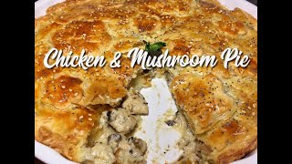 Chicken & Mushroom Pie Recipe | South African Recipes | Step By Step Recipes | EatMee Recipes