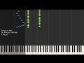 Prelude to Act I - Die Walküre WWV86b - R Wagner - Synthesia Piano Tutorial