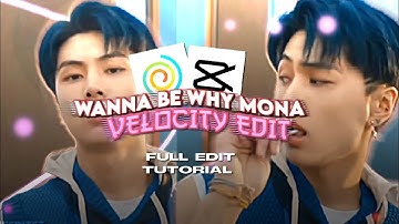 WANNA BE - WHY MONA | BASIC VELOCITY EDIT | FUNIMATE TUTORIAL AND CAPCUT