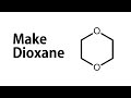 Make Dioxane from Antifreeze