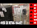 Amazon Electronics Return Pallet - PAID $303 has ONE item worth over $2500 but will it work? Apple