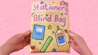 STATIONERY BLIND BAG + Desk Setup | ASMR | applefrog