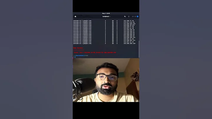 How to check DNS server ip address use dnsenum #kalilinux #ethicalhacking #hacker #cybersecurity