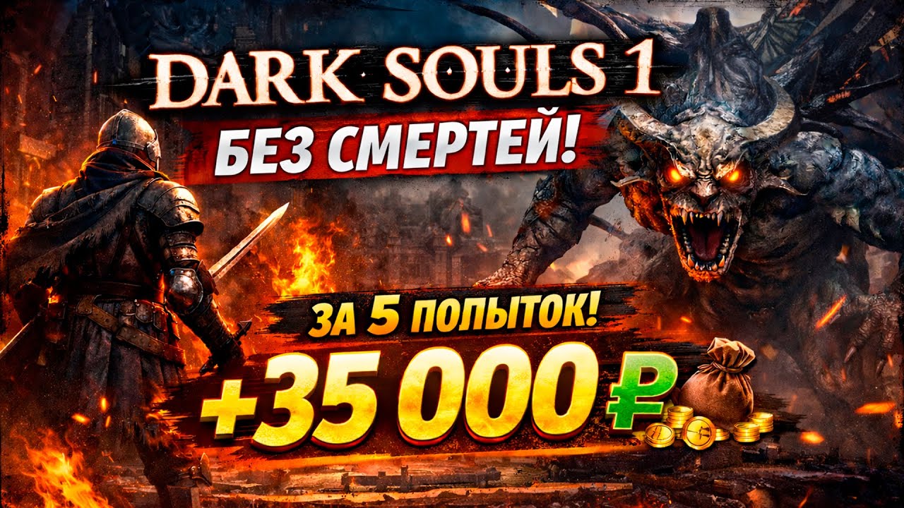 ЧЕЛЛЕНДЖ Dark souls без смертей, полное прохождение с dlc. Заказ от Глеба №10