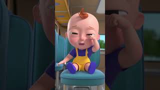 The baby on the bus cry wah wah wah | Beep Beep Nursery Rhymes #shorts