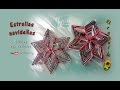 Estrellas navideñas, quilling con revistas- Christmas stars, quilling magazines