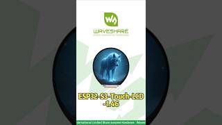 ESP32-S3-Touch-LCD-1.46,Powerful ESP32-S3 for HMI,Integrated 6-Axis IMU Sensor,Speaker & Microphone