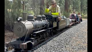 Let's Talk Steam and run Courtney's 2.5" scale Mikado: Train Mountain 2026 Ops meet Part 10