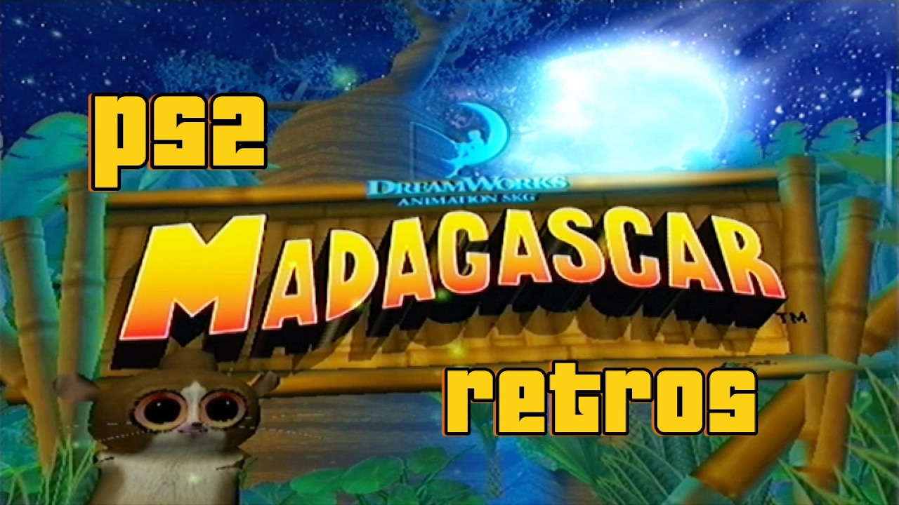 PS2 MADAGASCAR GAMEPLAY PLAYSTATION 2 RETRO With commentary review