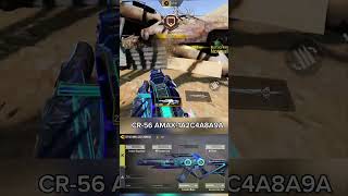 NEW "3 SHOT"  CR-56 AMAX  Gunsmith! its TAKING OVER COD Mobile #cr56amaxgunsmith #codm #fyp #viral