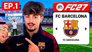WE ARE STARTING THE FIRST FC 27 CAREER MODE! 🔥 Barça Career Mode EP.1 screenshot 4