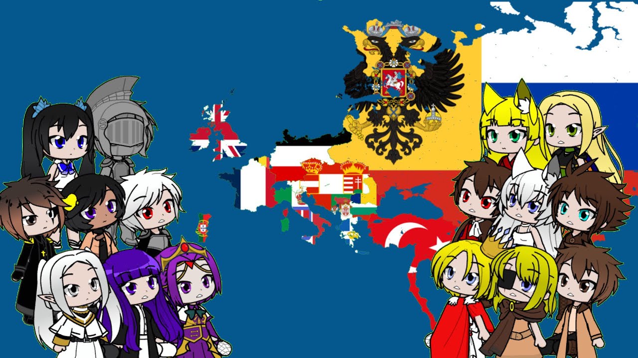 Medieval Anime react to World War I Part 1 by OverSimplified