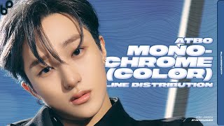 ATBO (에이티비오) - &#39;MONOCHROME (COLOR)&#39; | Line Distribution