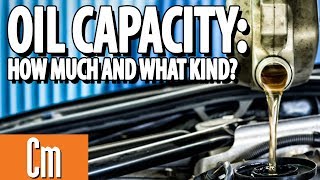 Oil Capacity: How much and what kind? | Counter Intelligence