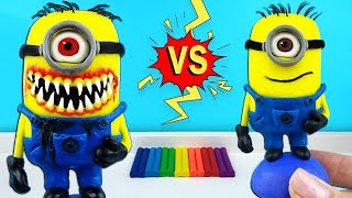 Страшный Миньон Злая Форма. Миньоны ►Герой Игры Minions.exe / Лепим Фигурки Из Пластилина С Лепка Ок