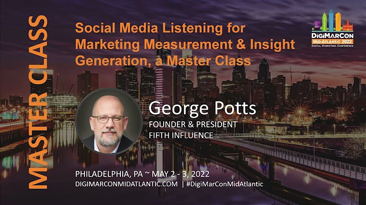 Social Media Listening for Marketing Measurement &...