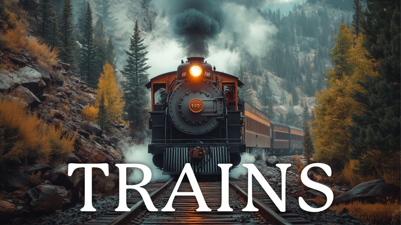 The Sound of the American Rails | Steam Trains, Freight, and Folk Music