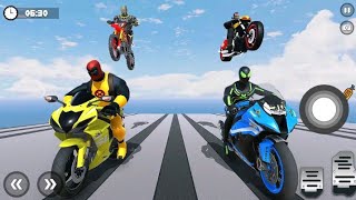 Superhero Tricky bike race - Android Gameplay screenshot 5