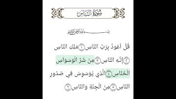 سورة الناس │ تلاوة خاشعة تهز القلوب بصوت الشيخ السديس