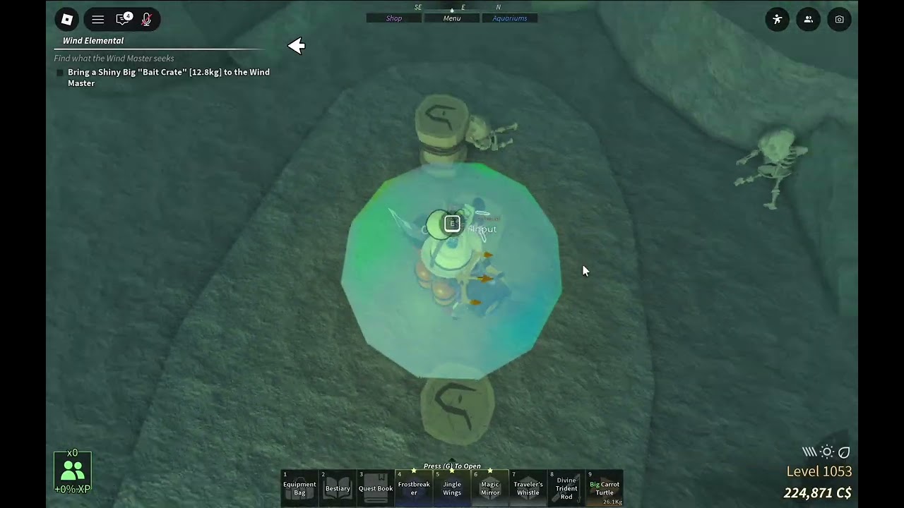 How to get the trident rod in roblox fisch