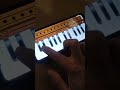 How to play pardeshi pardeshi on mobile HARMONIUM ...😂😅.       #shorts