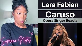 Opera Singer Reacts to Lara Fabian Caruso | MASTERCLASS |