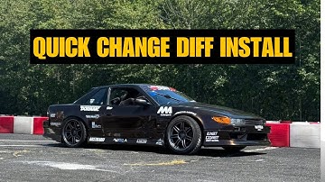 An "Easy" conversion on this S13 to a Winters Quick Change Differential....