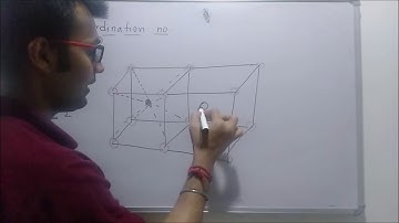 Solid states| coordination number in unit cell | BCC | body centered cubic | first,second,third CN
