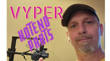 Anycubic Vyper Updated X Carriage hotend parts install.