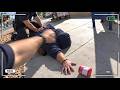 "Friendly" Cop Says Man Can Throw Away Trash, Then Partner Punches Him
