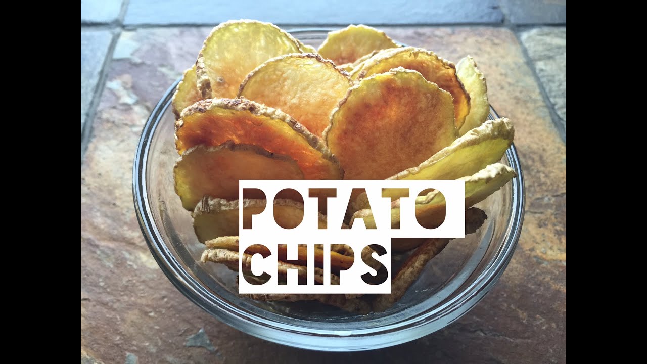 Healthy Potato Chip Recipe | How To Make Low Fat, Low Calorie Potato ...