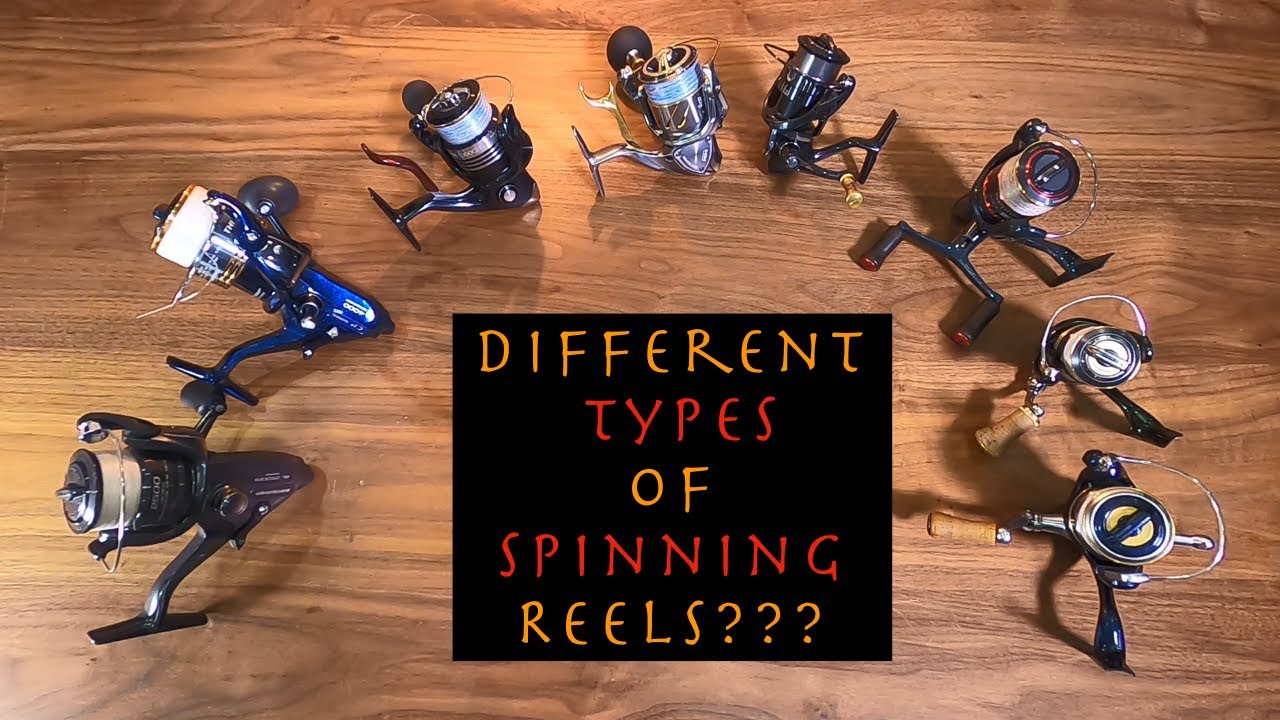 Comparison and basic review of spinning reel types including Lever