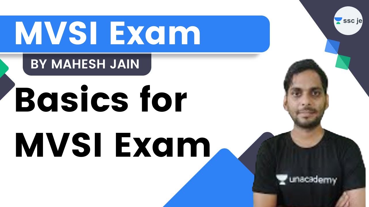 Basics for MVSI Exam 