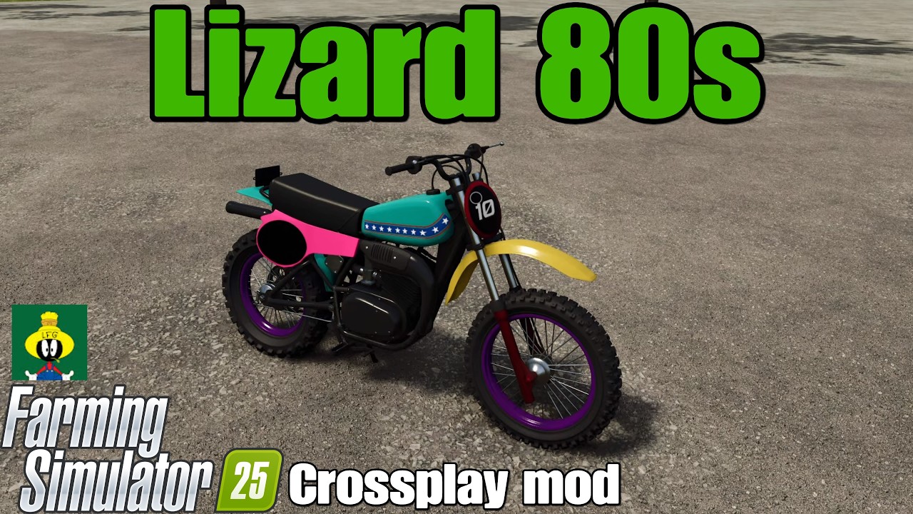 Lizard 80s / FS25 crossplay mod - YouTube