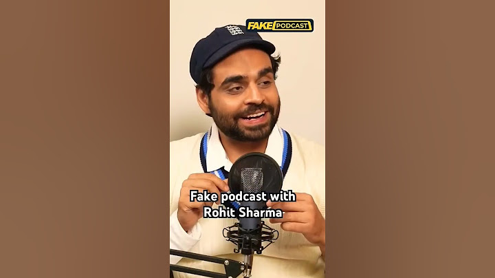 fake podcast dekhna ??#fakepodcast #comedy #rohitsharma