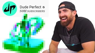 I Designed Dude Perfect&#39;s 50 Million Playbutton! (Custom)