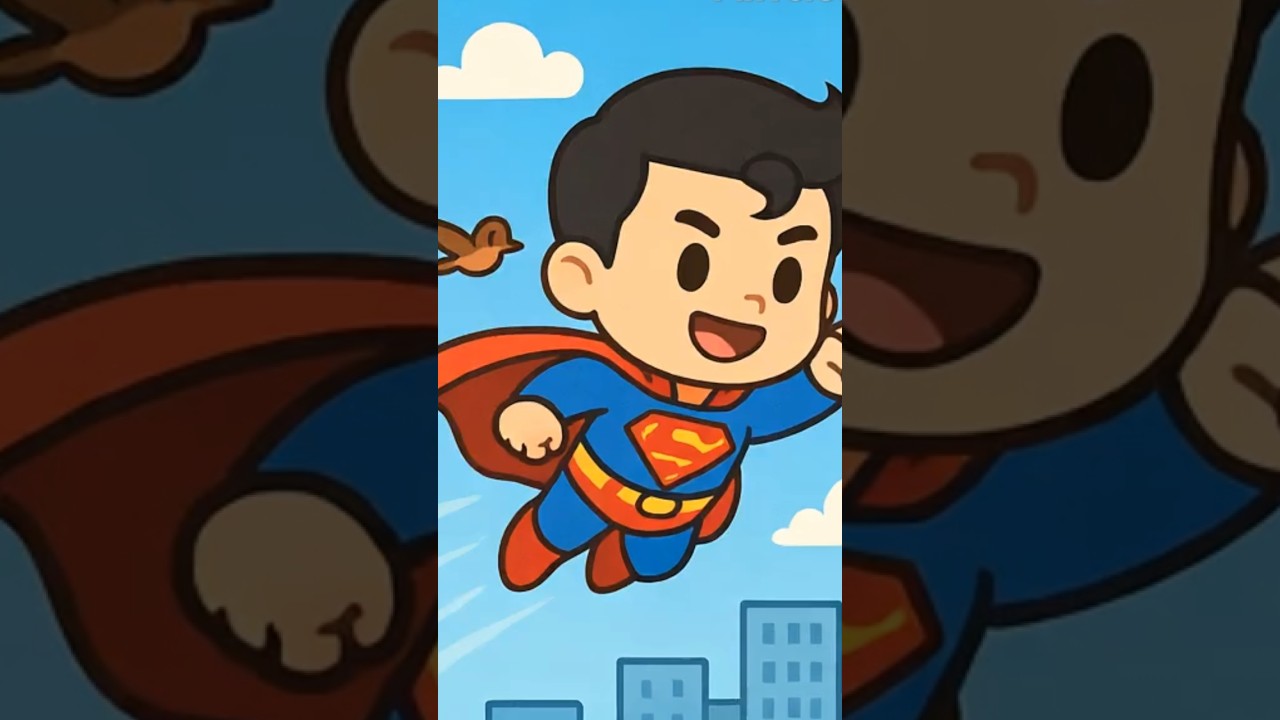 Superman Chibi to the Rescue! Balloon 