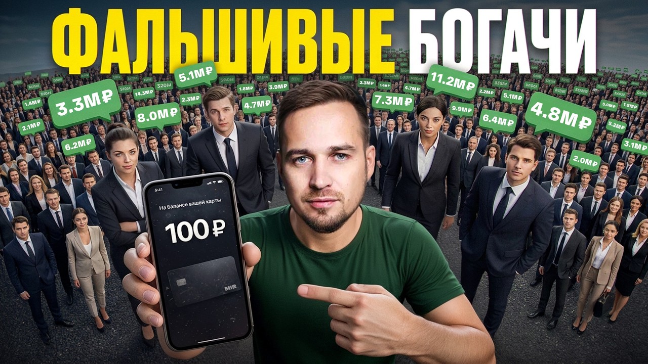 Почему тебе кажется, что все вокруг богатые, а ты нет? / Дело НЕ В ТЕБЕ!