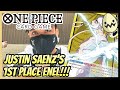 One piece card game justin saenz 1st place enel coretcgs op05 regionals