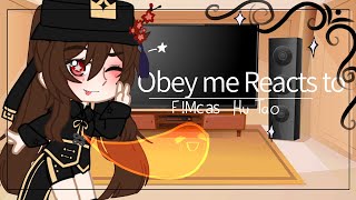 Obey Me Reacts To Fmc As Hu Tao Requested