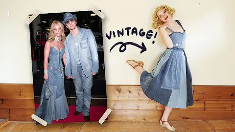 But Make it Vintage: Britney's Denim Dress! || Ep. 8