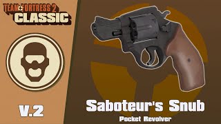 Custom Weapon Demonstration - Saboteur's Snub