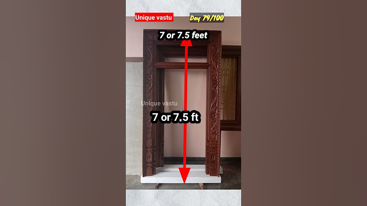 Main door size vastu in tamil / தலைவாசல் வாஸ்து / vastu tips tamil | thalai vaasal vastu Day 79/100