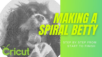 HOW TO - Make a Spiral Betty from Start to Finish, Including Upload, Cut, Weeding