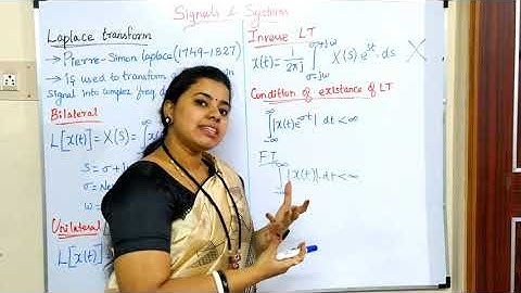 Laplace transform Introduction| Signals and Systems in Tamil | Part 34|