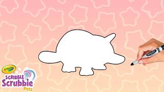 Which Animal Is This? (Hint: Duck 🦆 + Beaver 🦫) | Crayola Scribble Scrubbie screenshot 4