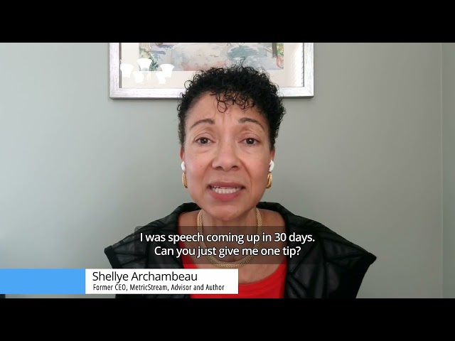 Finding a Mentor | Shellye Archambeau, Former CEO, MetricStream, Advisor and Author