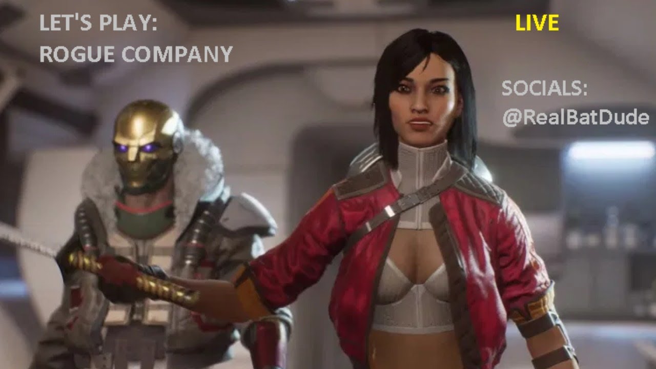 Let's Play ROGUE COMPANY Day 4 Live Stream Socials RealBatDude