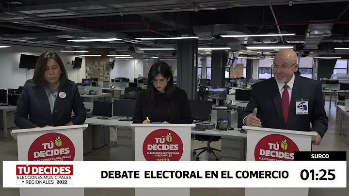 Surco #TúDecides: Carlos Bruce y Gina Galvez expusieron sus propuestas | #VideosEC